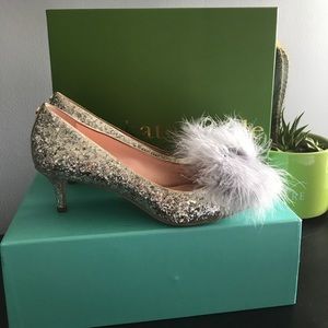 Kate spade glitter shoes